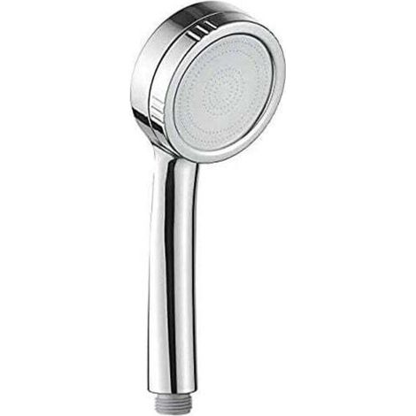 Pommeau de Douche Haute Pression Economie Deau-Douchette Universelle Interface 1/2 Pouce, Douchette Douche Salle de Bain Facile à Installer et à Nettoyer, Pommeau Douche, (Dia: 81mm), Chromés (1/5)