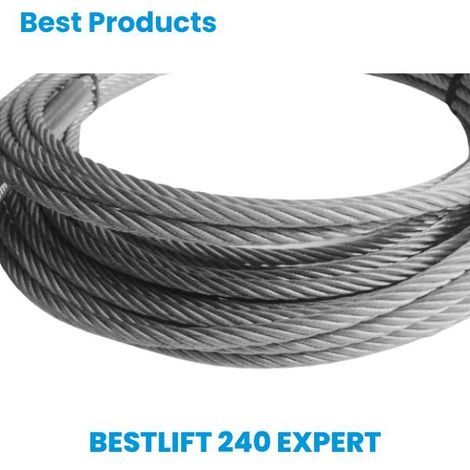 Cable de acero del mejor elevador 240 experto (1/5)