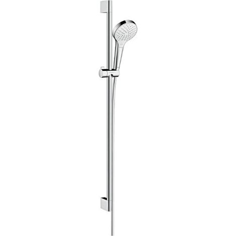 Set doccia con asta doccia 90 cm in ottone cromato - Hansgrohe Croma Select S