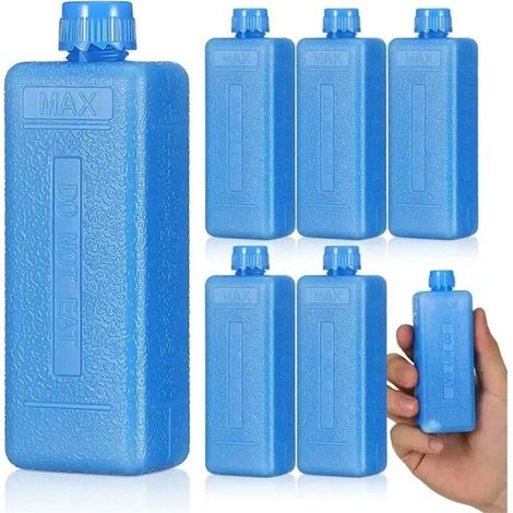 Lot de 8 Blocs Réfrigérants pour Climatiseur Portable,pour Boîte à Lunch,Coussins Rafraîchissants pour Usage Domestique