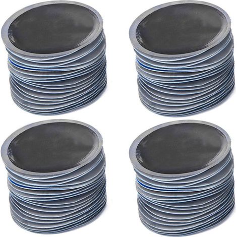 Patch Réparation Pneu - Caoutchouc Naturel - 58 mm - Pour Réparation Crevaison Tubeless - 80 Pièces (1/5)