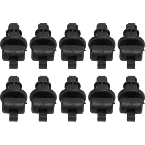 10 pièces pare-soleil crochet pince 83715 SHJ A21ZA noir pare-soleil porte coulissante Kit pour Odyssey 2005 à 2010