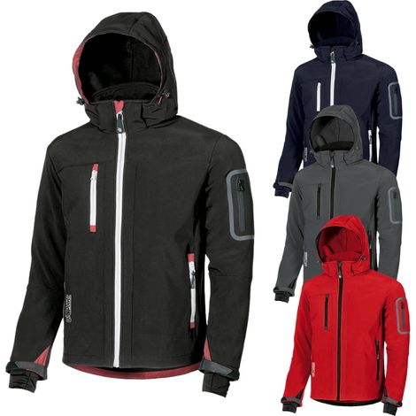 Giacca Da Lavoro Softshell U Power Metropolis Blue 2XL