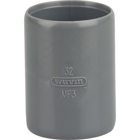 Manchon à butée sans lèvre femelle D80 - WAVIN - 3026000 (1/2)