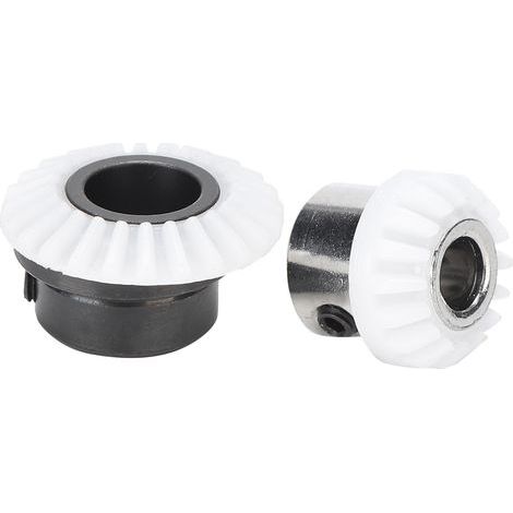 2 Pièces Pignon Conique Plastique Fer Arbre Vertical Machine à Coudre 974 Pièces Détachées Ménage (1/5)