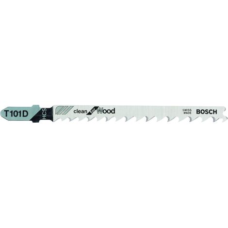 Bosch Stichsägeblatt T 101 D, Clean for Wood
