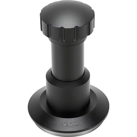 Tamper à café en Acier Inoxydable, 58,35 Mm, à Ressort, Pression Calibrée, Retour de, Base Filetée 2,3 X 3,8 Pouces pour Expresso à Domicile (1/5)