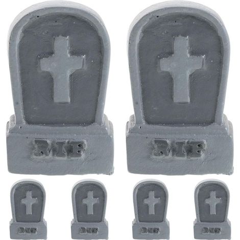 6 figurines miniatures d Halloween Steiner aus Kunstharz (1/5)