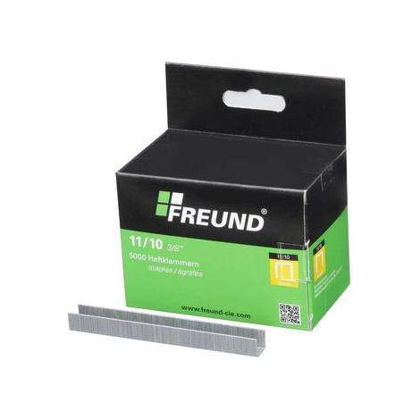 FREUND Heftklammern 11/10, Paket à 5000 Stück 01741011