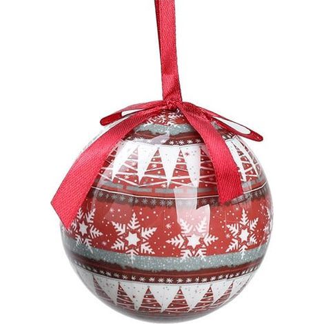 Weihnachtsdekorationen, Christbaumschmuck, kreative Weihnachtskugeln, 7,2 cm / 2,8 Zoll. (1/5)