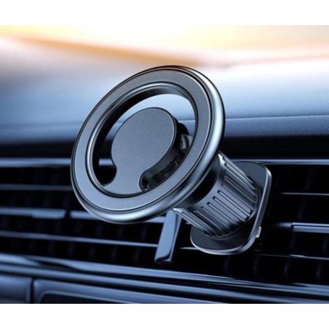 Support de téléphone magnétique pour voiture, ventilateur pour téléphone portable, support universel compatible pour voiture (1/5)