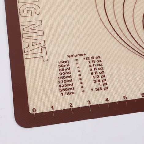 Tapis De Cuisson En Silicone - Antiadhésif - Résistant À La Chaleur Jusqu'à 230 °C - Pour Macarons Et Biscuits - Lot De 2 (1/5)