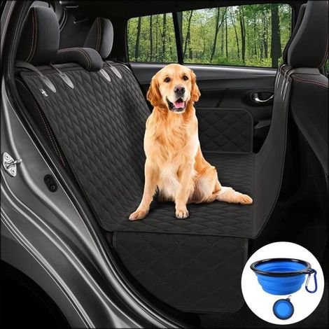 Housses de Siège d\'auto pour Chien, Housse Banquette Imperméable pour Voiture et SUV,Imperméable,Anti-Rayures,Antidérapant 147x137cm (1/4)