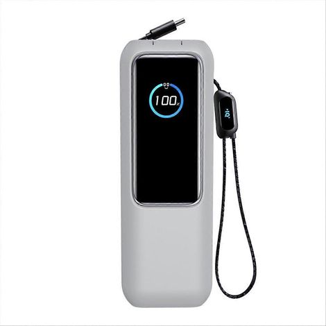 Stoßfeste Silikonhülle für 25.000 mAh 165 W externe Batterie, Tragetasche mit Kartenfach und integriertem Schutz (Modell B). (1/5)