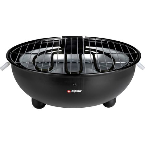 ALPINA Elektro-Tischgrill, 1250 W, Ø 300 mm (1/4)
