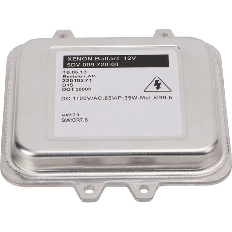 Jeu de 2 Ballasts HID Xénon pour Phares BMW Série 5, 6, 7 - Unité de Contrôle Électronique 12V, Réf. 5DV00972000, Remplacement Compatible (1/5)