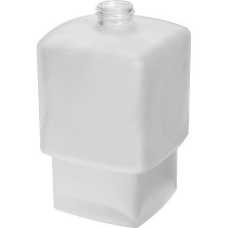 Dispenser sapone LOFT Vetro cristallo cromo satinato