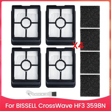Filtri HEPA di ricambio per aspirapolvere senza fili CrossWave HF3 3598N per solidi e liquidi. (1/2)