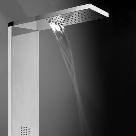 Colonne de douche 4 jets monocommande chromé Manhattan - Bossini L00891030 (1/2)