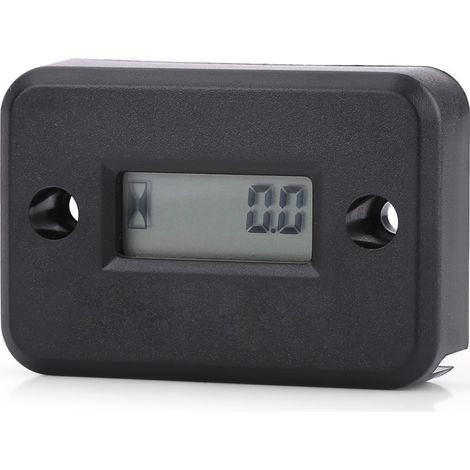 Compteur d'heures de vibration numérique sans fil pour machine vibrante, moto, quad, bateau, marine, jauge de mesure à distance (1/5)