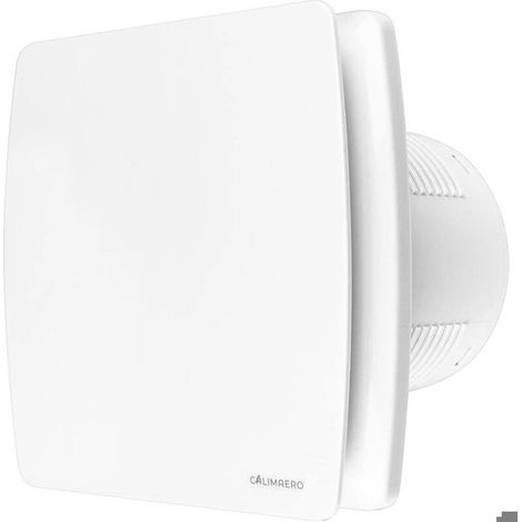 Ventilateur extracteur salle bain 100mm - Nosheir - Minuterie, capteur humidité, clapet anti-retour, 95m³/h (1/4)