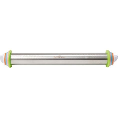 PATISSE - ROULEAU PATISSERIE AVEC ENTRETOISE 43CM INOX