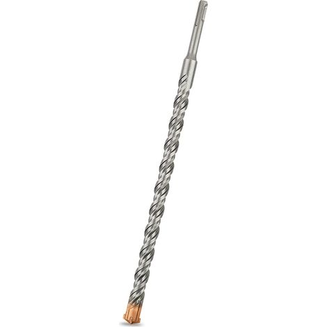 Foret SDS Plus 18mm x 350mm, Idéal pour Percer Dans le Béton, Brique, Pierre, Maçonnerie - 4 pointes en carbure, Accessoire Marteau Burineur (1/5)