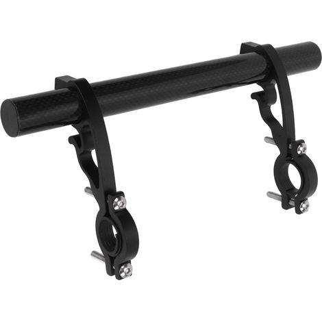 Support de guidon multifonctionnel pour tube en fibre de carbone, compatible avec les rallonges de guidon de vélo. (1/5)