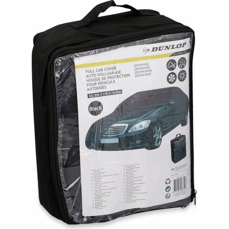 DUNLOP Auto-Vollgarage Universal, 534x178x120 cm, schwarz