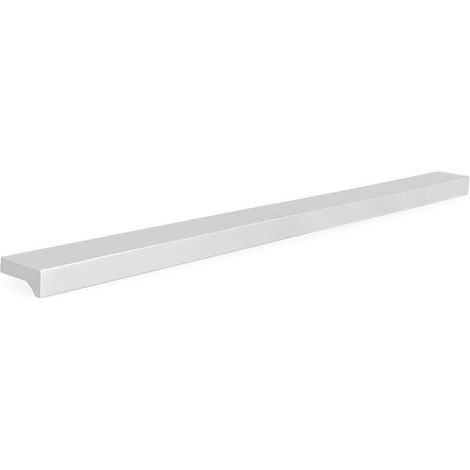 tirador angle. aluminio. 1440mm - viefe acabado anodizado mate dist. agujero dist. 256mm.