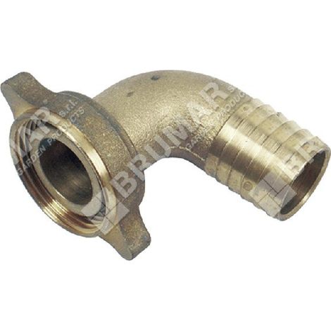 Raccordo curvo in ottone per elettropompe ROVER POMPE COMPATIBILE - 007608