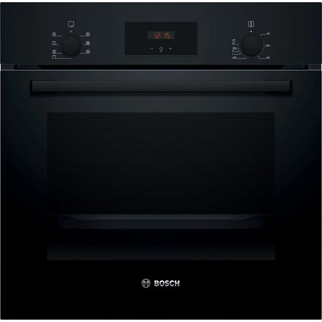 Bosch HBF133BA1 Serie 2 Forno multifunzione Nero Classe A. Dimensione del forno: Media, Tipo di forno: Forno elettrico, Capacità interna forno totale: 66 L. Posizionamento dell'apparecchio: Da inca... (1/5)