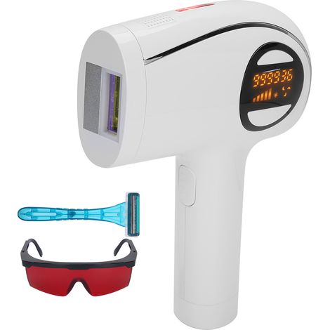 Appareil d'épilation à lumière pulsée (IPL) portable pour le corps et le visage, outil d'épilation pour femmes, prise standard britannique 110-240 V (1/5)