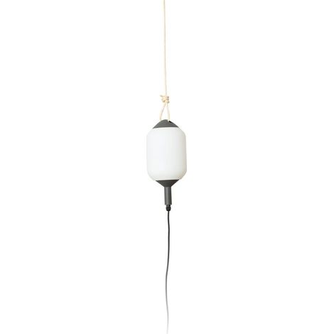 SAIGON Tragbare Lampe und Hängelampe grau/weiß matt R17 71584-03 (1/4)