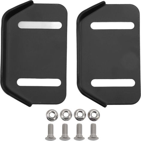 Patines antideslizantes para soplador de nieve – 2 pares, altura ajustable, placa deslizante + kit de montaje, compatibles con MTD 784-5580