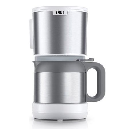 Braun KF 1505 WH Cafetera de Goteo Blanca 1,2 L
