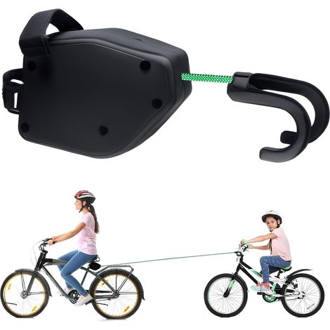 Tire Velo pour Enfants, 2,5 m Rétractable Accessoire de vélo pour Enfants, Barre de remorquage Velo pour vélos, vélos électriques, VTT (1/5)
