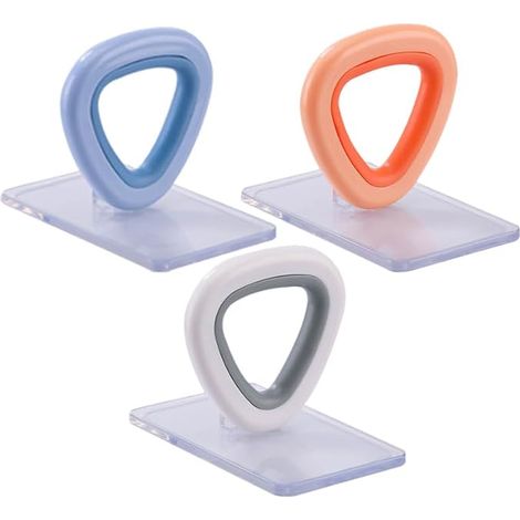 Poignée De Levage Pour Couvercle De Toilette En Plastique 6.50X4.00X2.00Cm Lot De 3 Accessoires Hygiéniques Universels Anti-Contact Pour Siège De Toilette Usage Quotidien Maison Et Hôtel (1/5)