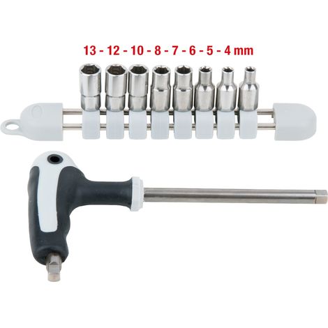 KS Tools EDELSTAHL Steckschlüssel-Satz, 9-tlg - 910.2450 (1/3)