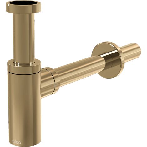Alca - Design-Siphon, goldglänzend A400-G-P (1/3)