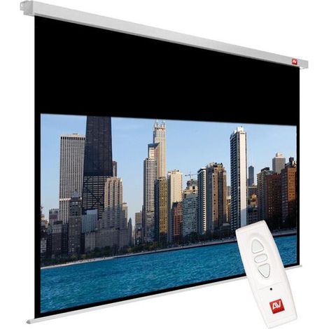 Avtek International Videoproiettore Elettrico con Schermo da 270 Pollici, Proporzioni 4:3