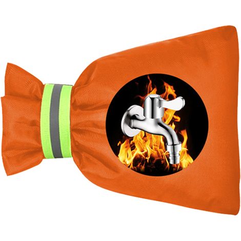 Housse de robinet extérieur pour l'hiver, sac de congélation pour robinet de jardin, tuyau antigel réutilisable (1/5)