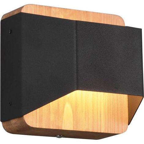 Applique da Interno a led in Metallo Nero Opaco (1/5)