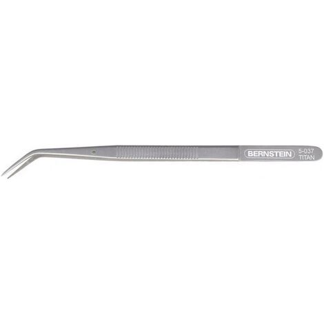 BERNSTEIN Tools for Electronics 5-037 Pince brucelle de précision pointue 150 mm (1/2)