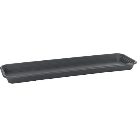 Florus Soucoupe Universelle Rectangulaire M50 - Gris - L 47 x B 17.6 x H 0 cm - extérieur - 100% recyclé