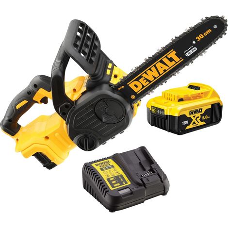Dewalt DCM565M1 18v XR 30cm Cordless Chainsaw Brushless - 1 x 5.0ah Battery (1/5)