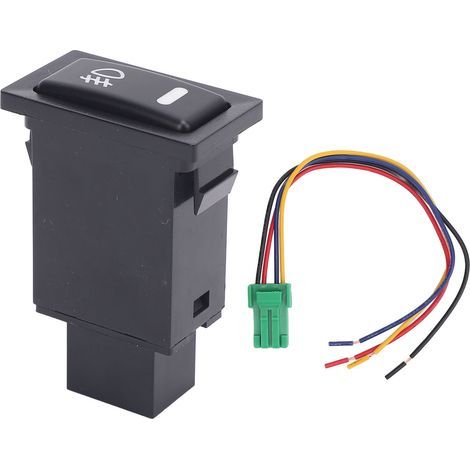 Interrupteur à bouton-poussoir pour phare antibrouillard, avec harnais, connexion sûre, remplacement antichoc pour Camry Hiace Elantra (1/5)