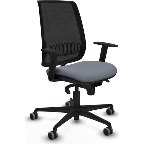 Sedia ufficio piqueras y crespo Alares nero rete nylon (1/2)