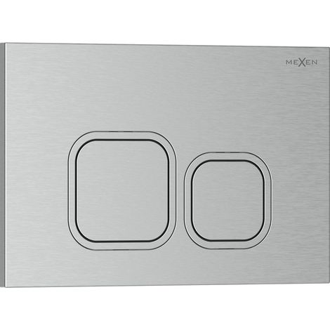 Mexen Tex 03 Spültaste, gebürstetes Nickel - 6103-10 (1/2)