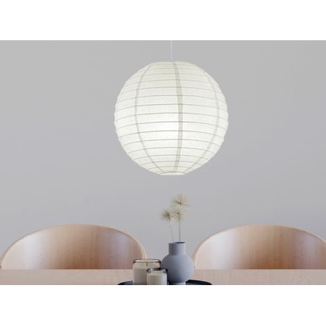 Lampenschirm Japan-Kugel PAPER Ø 40cm, Lampion Papier weiß (1/5)